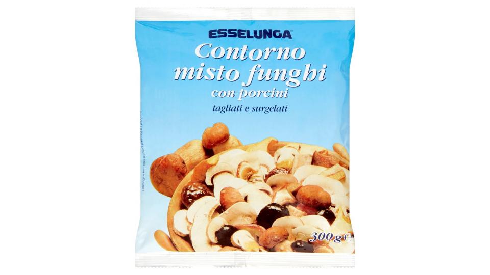 Esselunga, contorno misto funghi con porcini surgelati Surgelati e