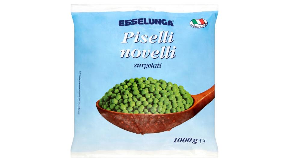 Esselunga, piselli novelli surgelati
