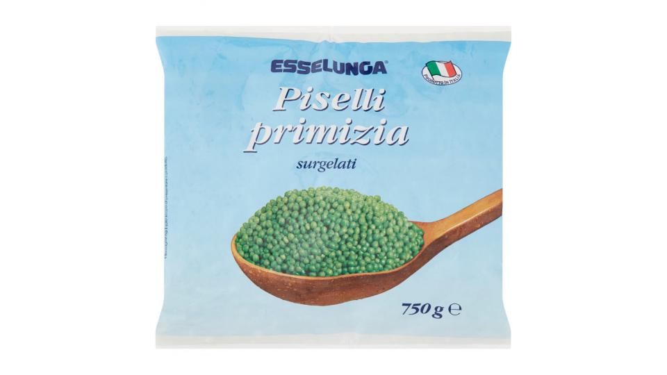 Esselunga, piselli primizia surgelati