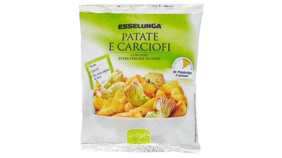 Esselunga, patate e carciofi surgelati