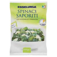 Esselunga, spinaci saporiti con mozzarella e formaggio surgelati