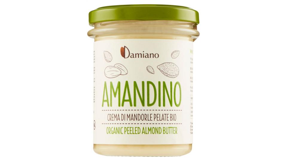 Damiano, Amandino crema di mandorle pelate bio