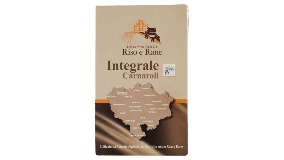 Distretto Rurale Riso e Rane, riso integrale Carnaroli