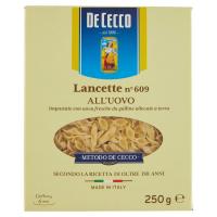 De Cecco, Lancette n. 609 pasta all'uovo