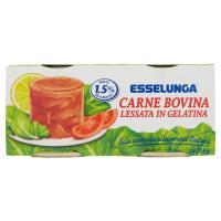Esselunga, carne bovina lessata in gelatina vegetale