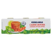 Esselunga, carne bovina lessata in gelatina vegetale