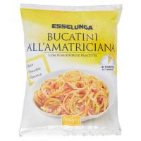 Esselunga, bucatini all'amatriciana con pomodoro e pancetta surgelati