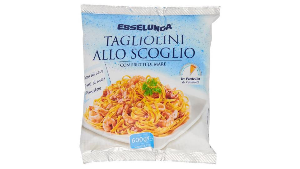 Esselunga, tagliolini allo scoglio surgelati