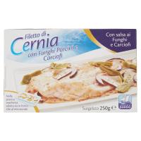 Cuoco di Bordo, filetto di cernia con funghi porcini e carciofi surgelato
