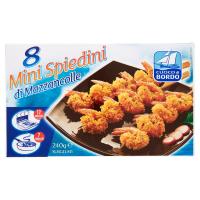 Cuoco di Bordo, 8 mini spiedini di mazzancolle surgelati