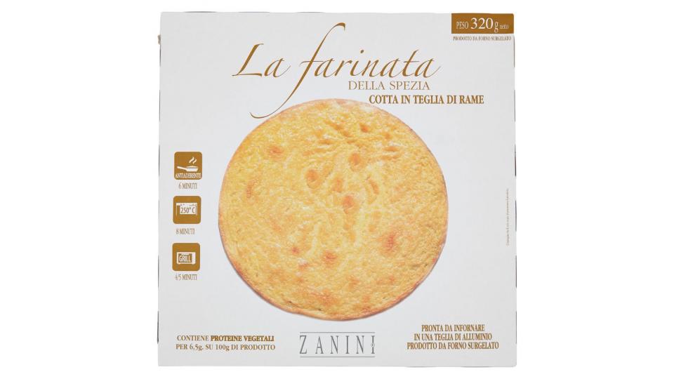 Zanini, farinata di ceci surgelata
