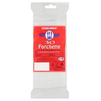 Esselunga Forchetta di plastica trasparente usa e getta