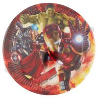 Marvel Avengers Age of Ultron Piatti di carta, diametro 23 cm