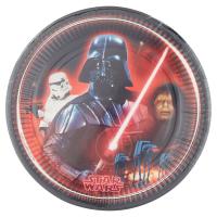 Star Wars Piatti di carta, diametro 23 cm
