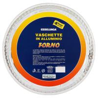 Esselunga, vaschette in alluminio forno pizza/crostata 1,4 l
