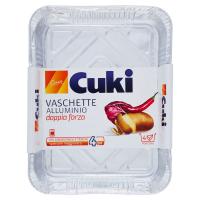 Cuki, Doppia Forza vaschette alluminio 4 porzioni