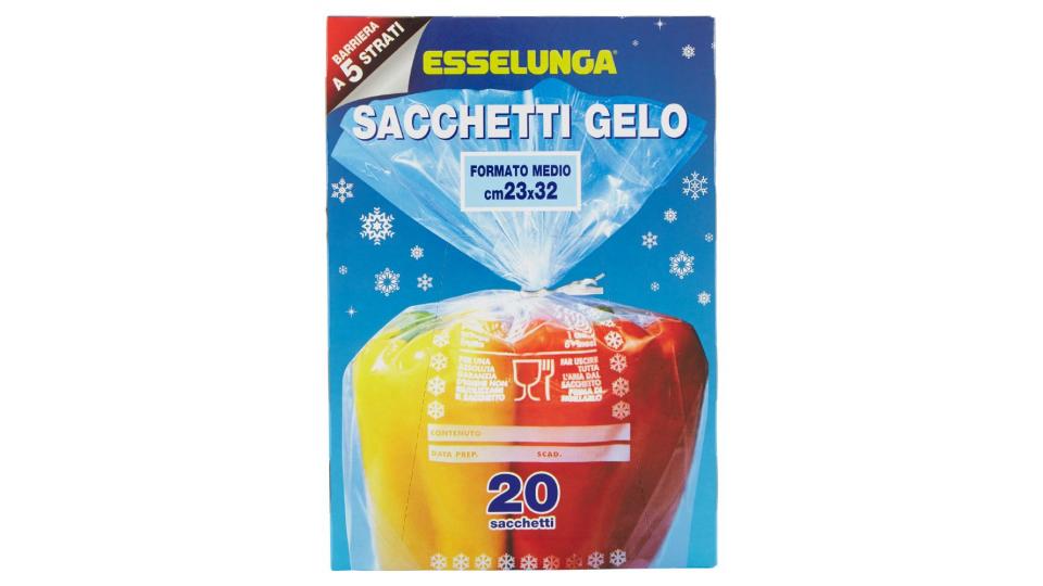 Esselunga, sacchetti gelo formato medio