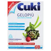 Cuki, Gelopiù sacchetti freezer formato normale