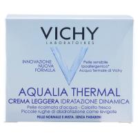 Vichy Aqualia Thermal Leggera Trattamento idratante 48h per pelle sensibile, senza parabeni, per pelle normale e mista