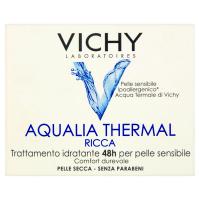 Vichy Aqualia Thermal Ricca Trattamento idratante 48h per pelle sensibile, senza parabeni, per pelle secca