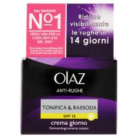 Olaz Tonifica & Rassoda Crema giorno anti-rughe, SPF 15
