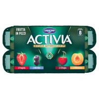Danone, Activia latte fermentato frutta in pezzi