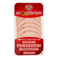 Aia, aeQuilibrium arrosto di tacchino con origano pomodoro maggiorana a fette