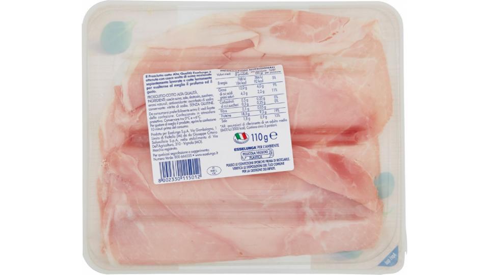 Esselunga Prosciutto cotto Alta Qualità a fette Salumi e Formaggi