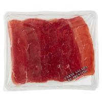 Carpaccio di carne salada gia' affettata e confezionata