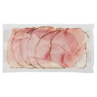 Prosciutto arrosto gia' affettato e confezionato senza glutine
