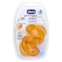 Chicco, Physio Soft Orthodontic gommotto in caucciù 4m+