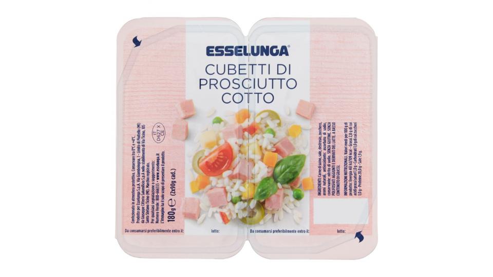 Esselunga, cubetti di prosciutto cotto Salumi e Formaggi Spesa