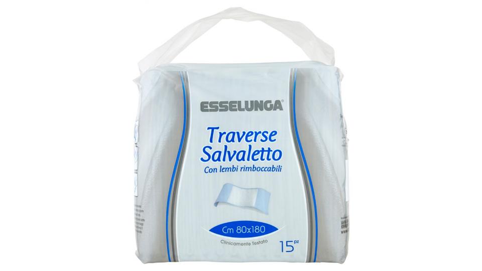 Esselunga, traverse salvaletto con lembi rimboccabili mis. 80x180 cm