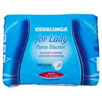 Esselunga, For lady pants discreet medium super
