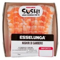 Esselunga Nighiri Gambero, riso bollito e gambero cotto