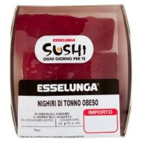Esselunga Nighiri Tonno, riso bollito e tonno crudo