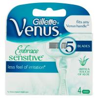 Gillette, Venus Snap Embrace Sensitive rasoio 5 lame ricarica
