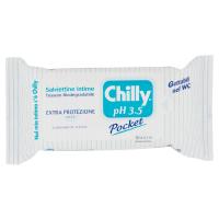 Chilly, pH 3.5 Extra Protezione salviettine intime Pocket