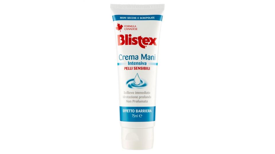 Blistex, crema mani intensiva pelli sensibili