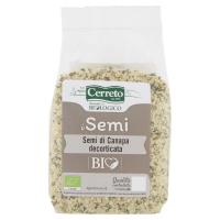 Cerreto, semi di canapa decorticata biologici