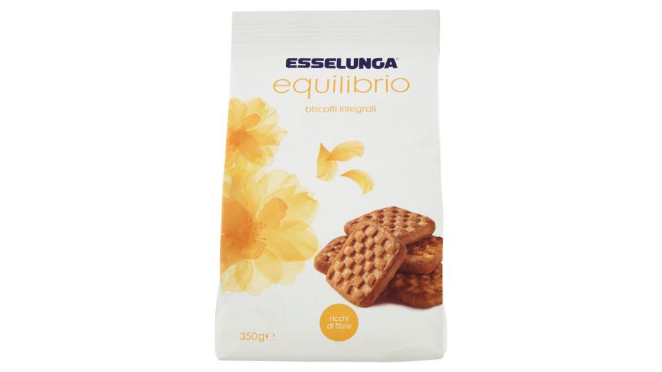 Esselunga Equilibrio, biscotti integrali