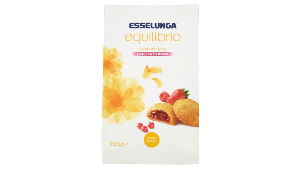Esselunga Equilibrio, frollini integrali con frutti rossi