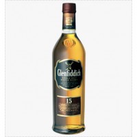 Glenfiddich, Solera Reserve Scotch whisky single malt 15 anni