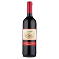 VILLA DRAGONI, FRIULI GRAVE REFOSCO DAL  PEDUNCOLO rosso