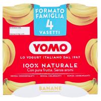 Yomo, 100% Naturale yogurt  alla banana