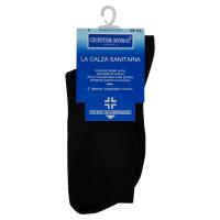 Chester Moray Calzino sanitario con polsino no-compression, colore bianco taglia L - 39 e