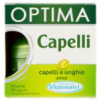 Laboratoires Vitarmonyl, Optima capelli e unghie zinco 60 perle
