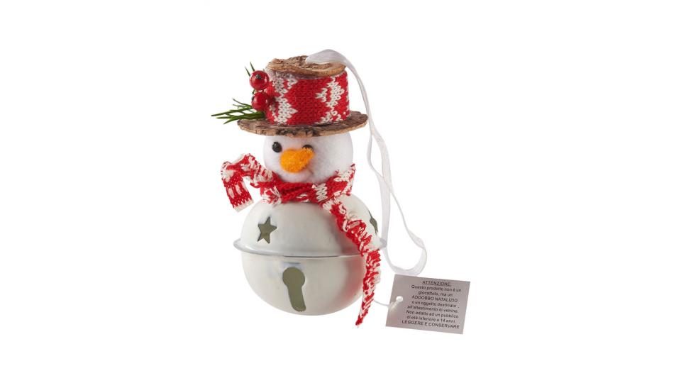 Pendente in stoffa con campanella, soggetti assortiti