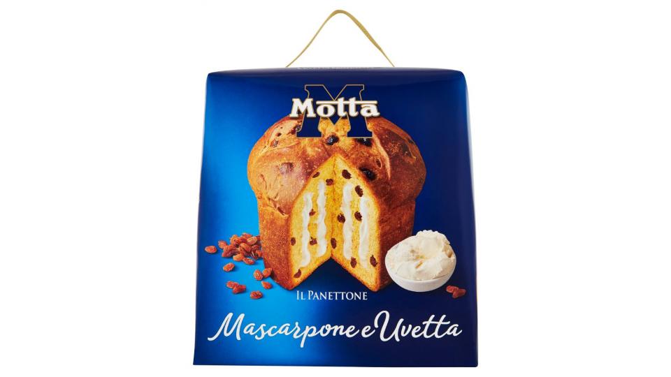 Motta il Panettone mascarpone e uvetta cuor di crema