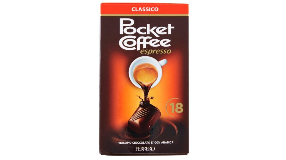 Ferrero, Pocket Coffee espresso classico Confetture, miele e creme